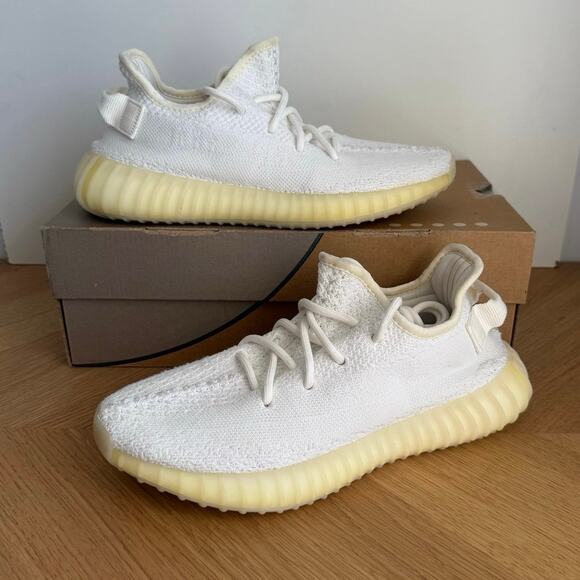 Yeezy Boost 350 V2 ‘Cream’ Men Sneakers - SZ Men 6.5- 8 Women main image 9